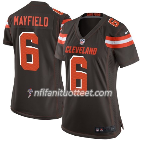 Nainen Cleveland Browns NFL Pelipaita Baker Mayfield 6 Nike Ruskea 